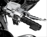 Kuryakyn Contoured ISO Throttle Bosses 6318 Bosses, Aluminum, Black, Each thumbnail 1