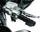 Kuryakyn Contoured ISO Throttle Bosses 6318 Bosses, Aluminum, Black, Each thumbnail 4