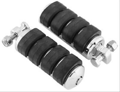 Kuryakyn ISO Pegs 8002 Foot Pegs, ISO, Large Style, Steel, Chrome, Harley-Davidson®, Pair thumbnail 1