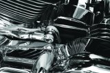 Kuryakyn Chrome Universal Joints 9058 Joints, Steel, Chrome, Shift Linkage, Harley-Davidson®, Each thumbnail 4