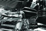 Kuryakyn Chrome Universal Joints 9058 Joints, Steel, Chrome, Shift Linkage, Harley-Davidson®, Each thumbnail 5