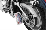 Kuryakyn Curved Vertical Side Mount License Plate Holders 9251 Holder, Curved, Vertical, Steel, Chrome, Lighted, Kit thumbnail 2