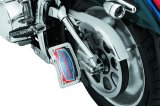 Kuryakyn Curved Vertical Side Mount License Plate Holders 9251 Holder, Curved, Vertical, Steel, Chrome, Lighted, Kit thumbnail 3