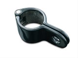 Kuryakyn Magnum Quick Clamps 1003 Foot Peg Clamp, Clamp, Adjustable, Steel, Black, 1.25 in. Tube Diameter, Pair thumbnail 1