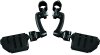 Kuryakyn Longhorn Offset Highway Pegs 7599 Foot Pegs, Pegs, Trident Dually Style, Steel, Black Powdercoated, Pair thumbnail 4
