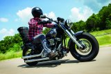 Kuryakyn Heavy Industry Mirrors 1766 Side View Mirrors, Industry, Flat Glass, Manual, Oval Shape, Aluminum, Satin Black/Chrome, Pair thumbnail 7