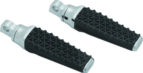 Kuryakyn Thresher Pegs 5952 Foot Pegs, Thresher, Aluminum/Rubber, Chrome, Harley-Davidson®, Pair thumbnail 4