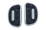 Kuryakyn Heavy Industry Folding Boards 7045 Floorboards, Industry, Folding, Aluminum, Chrome, Driver/Passenger/Highway Bar Location, Pair thumbnail 3