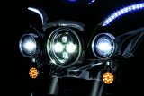 Kuryakyn Light Bars, Pods and Fog Lights 2474 ORBIT 4-1/2" PASSING LAMPS BLK thumbnail 6