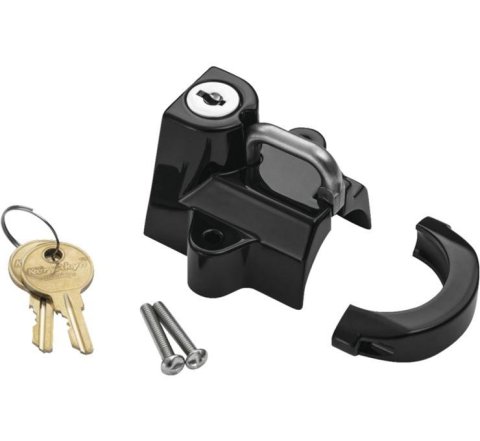 Kuryakyn Helmet Locks 4618 UNIV HELMET LOCK 7/8-1-1/4 BLK thumbnail 1