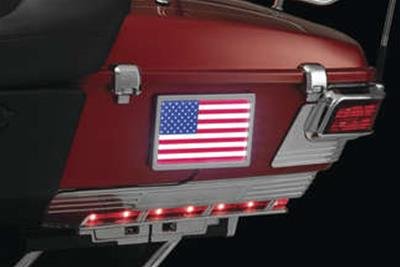 Kuryakyn LED Accent Lights 430016 Lighting & Instrument Freedom Flag FREEDOM FLAG 4" X 6" BLK