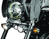 Kuryakyn P-Clamps 4023 Motorcycle P-Clamp, Stainless Steel, Black Finish, 1 1/8" - 1 1/4", Each thumbnail 5