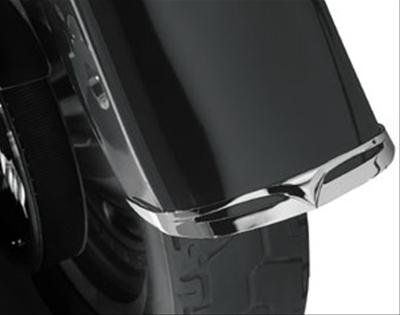Kuryakyn Fender Tips 9015 Tips, Plastic, Chrome, Harley-Davidson®, Each thumbnail 1
