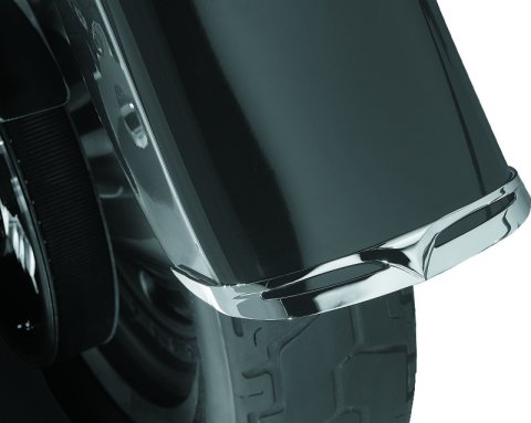 Kuryakyn Fender Tips 9015 Tips, Plastic, Chrome, Harley-Davidson®, Each thumbnail 2