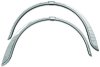Kuryakyn Trike Rear Fender Flares 7214 Flares, Trike, Rear, Tapered, Plastic, Chrome, Harley-Davidson®, Pair thumbnail 7