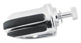 Kuryakyn Pilot Shift Pegs 4426 Pegs, Steel/Rubber, Chrome/Black, Hardware Included, Each thumbnail 1