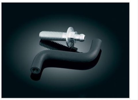 Kuryakyn Crankcase Breather Components 9977 Components, Hose/Bolt, Harley-Davidson®, Kit thumbnail 1