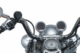 Kuryakyn Road Thunder Speaker Pods 2712 Speakers, Pods, Chrome, 3 in. Speakers, 100 W Peak, Handlebar Mount, Pair thumbnail 1