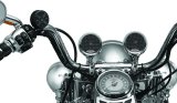 Kuryakyn Road Thunder Speaker Pods 2712 Speakers, Pods, Chrome, 3 in. Speakers, 100 W Peak, Handlebar Mount, Pair thumbnail 6