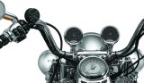 Kuryakyn Road Thunder Speaker Pods 2712 Speakers, Pods, Chrome, 3 in. Speakers, 100 W Peak, Handlebar Mount, Pair thumbnail 7