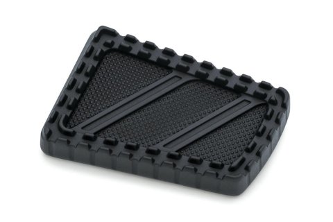 Kuryakyn Riot Brake Pedal Pads 3575 Foot Control Components, Pedal, Aluminum, Bead-Blasted, Natural Textured Finish, Each thumbnail 8