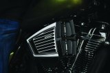 Kuryakyn Hypercharger Replacement Components 9369 Faceplate, ES, Black/Machined, Each thumbnail 6