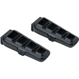 Kuryakyn Dillinger Pegs 6659 Foot Pegs, Dillinger, Aluminum, Satin Black, Pair thumbnail 1