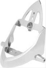 Kuryakyn License Plate Mounting Brackets 420495 SIGNAL & LICENSE MOUNT CHR thumbnail 2