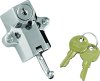 Kuryakyn Universal Helmet Locks 4220 Lock, Steel, Chrome, 0.875 - 1.250 in. Tubing Diameter, Two Keys, Each thumbnail 4