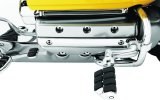 Kuryakyn Longhorn Highway Pegs 7980 Foot Pegs, Highway, Dually Style, Steel, Chrome, Mounts, 1 in. Magnum Quick Clamps, Kit thumbnail 4