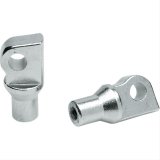 Kuryakyn Foot Peg Mounts 8008 Mounts, Steel, Chrome, H-D Style Male Mounts, Pair thumbnail 1