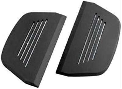 Kuryakyn Premium Floorboard Inserts 7554 Inserts, Black and Chrome, Pair thumbnail 1