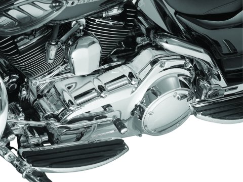 Kuryakyn Inner Primary Covers 8397 Covers, Steel, Chrome, Bolts Included, Harley-Davidson®, Kit thumbnail 5