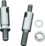 Kuryakyn Raised Mirror Adapters 1713 Stud Adapters, Raised, 10mm x 1.25 Stud Size, Pair thumbnail 2