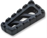 Kuryakyn Riot Shift and Brake Pegs 3591 Foot Controls, Peg, Aluminum, Satin Black, Harley-Davidson®, Each thumbnail 1