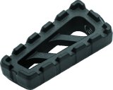 Kuryakyn Riot Shift and Brake Pegs 3591 Foot Controls, Peg, Aluminum, Satin Black, Harley-Davidson®, Each thumbnail 3