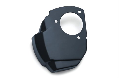 Kuryakyn Precision Throttle Servo Motor Covers 9343 Exterior Trim Accent, Cover, Aluminum, Satin Black, Harley-Davidson®, Screamin' Eagle Air Cleaner, Each