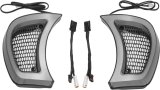 Kuryakyn LED Accent Lights 506593 Lighting & Instrument Tracer Headlight Vent Accents TRACER HDLGT VENT ACCNTS/RDGLD thumbnail 3