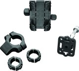 Kuryakyn Tech-Connect Device Mounting Systems 1699 Handlebar Mount, Clamp, Composite, Black, Ball Mount Base Included, Kit thumbnail 3