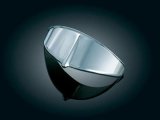 Kuryakyn Headlight Visors 2182 Eyebrow, Half-Round, 7 in. Diameter, Chrome, Stainless Steel, Universal, Each thumbnail 2