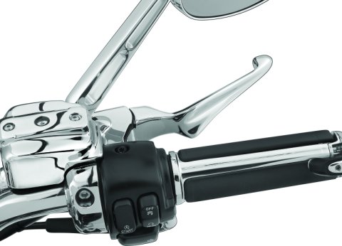 Kuryakyn Boss Blade Levers 1057 Brake and Clutch Lever, Aluminum, Chrome, Pair thumbnail 4