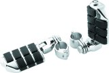 Kuryakyn ISO Pegs 7992 Foot Pegs, ISO, Highway, Dually Style, Steel, Chrome, Mounts, Clevis, 1 1/4 in. Magnum Quick Clamps, Kit thumbnail 2