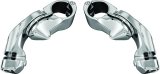 Kuryakyn Adjustable Tour-Tech Short Cruise Mounts 4520 Foot Peg Mounts, Mounts, Adjustable, Steel, Chrome, Pair thumbnail 2