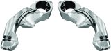 Kuryakyn Adjustable Tour-Tech Short Cruise Mounts 4520 Foot Peg Mounts, Mounts, Adjustable, Steel, Chrome, Pair thumbnail 3