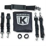 Kuryakyn Momentum Freeloader Duffle Bags 5282 Powersports Cargo Carrier, Mometum Bag, Sissy Bar Mount,18.00 in. Tall, 12.00 in. Diameter, Canvas, Black, Quick-Mount Straps, Each thumbnail 1
