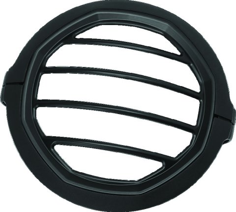 Kuryakyn Dillinger Headlight Trim Rings 6688 Ring, Dillinger, Aluminum, Black, 5.750 in. Diameter, Harley-Davidson®, Each thumbnail 2
