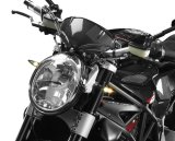 Kuryakyn Kellermann Micro Rhombus Collection Turn Signals 2540 Signal, Rhombus, LED, Clear Lens, White/Amber Light, Black Housing, Each thumbnail 2