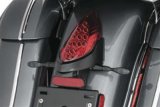 Kuryakyn License Plate Mounting Brackets 420496 SIGNAL & LICENSE MOUNT BLK thumbnail 1