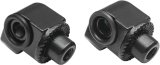 Kuryakyn Foot Control Components 504682 Controls Splined Peg Adaptors for Adventure Bikes SPLIND PEG ADPTRS BMW REAR BLK thumbnail 2