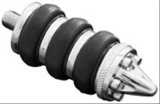 Kuryakyn Stiletto Shift Pegs 4479 Pegs, Steel/Rubber, Chrome/Black, Hardware Included, Each thumbnail 1